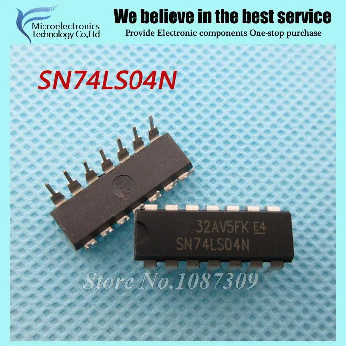 New 30Pcs For 74LS04 74LS04N SN74LS04N HD74LS04P Guinea-Bissau