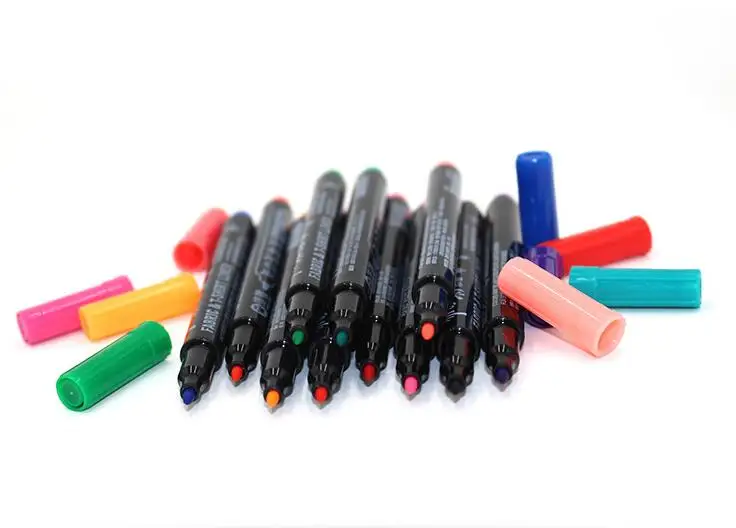 2016 Fabric marker Cloth art pen washed don't rub off The cloth brush