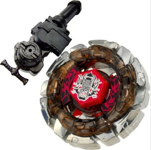 

1Pcs Retail 4D Beyblade Dark Wolf DF145FS Metal Fusion 4D Beyblade BB29 Beyblade +L-R Starter Launcher + Hand Grip