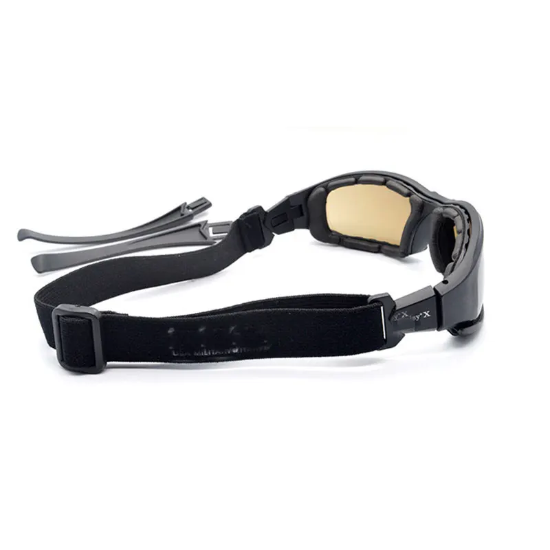 DeckYard X7 армейские очки солнцезащитные очки Для мужчин военные Солнцезащитные очки Мужские 4 линзы комплект для Для мужчин очки Oudoor очки