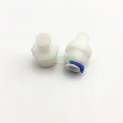 10 шт. RepRap bowden муфта 3,0 мм нити пластиковые пневматические соединения для 4*6 мм трубки M10 резьбовые DIY 3D принтер