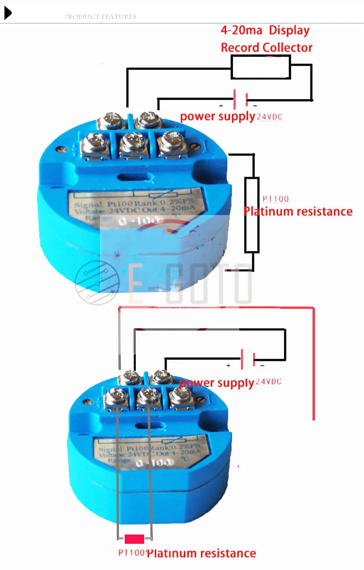 Sensore isolato . -50 ~ 150 ℃ 4-20MA RTD PT100 SBW Modulo trasmettitore misuratore di temperatura 0 ~ 100 ℃//-50 ~ 150 ℃//0 ~ 50 ℃//0 ~ 200 ℃//-500 ℃//0 ~ 400 ℃//0 ~ 250 ℃//0 ~ 30 ℃//0 ~ 60 ℃//0-200 ~ 200 ℃