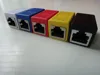 Цветной Женский сетевой разъем LAN адаптер муфта удлинитель RJ45 Ethernet кабель соединитель удлинитель переходник ► Фото 3/6