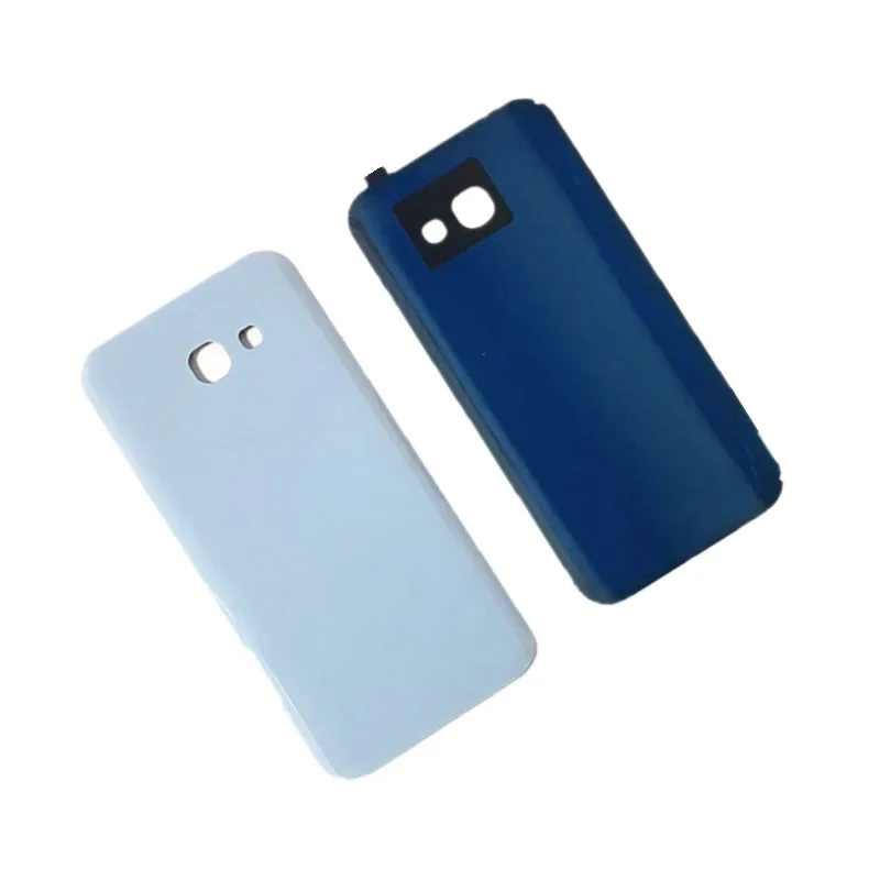 Задняя крышка батарейного отсека стекло для Samsung Galaxy A7 A720 A720M A720Y SM-A720F A720FD дверной чехол для задней части телефона запасные части