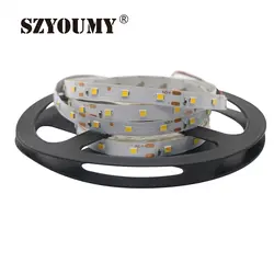 SZYOUMY 100 м Светодиодная лента 2835 SMD DC 12 V не Водонепроницаемая 60 светодиодов/м гибкая лента лампа 8 мм ширина печатной платы