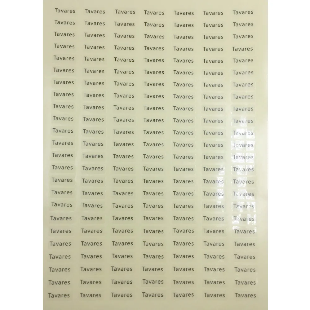 

168Pcs 22x9mm Transparent Personalized Name Tags Stickers Waterproof Customize Labels For Baby Water Bottle School Stationery