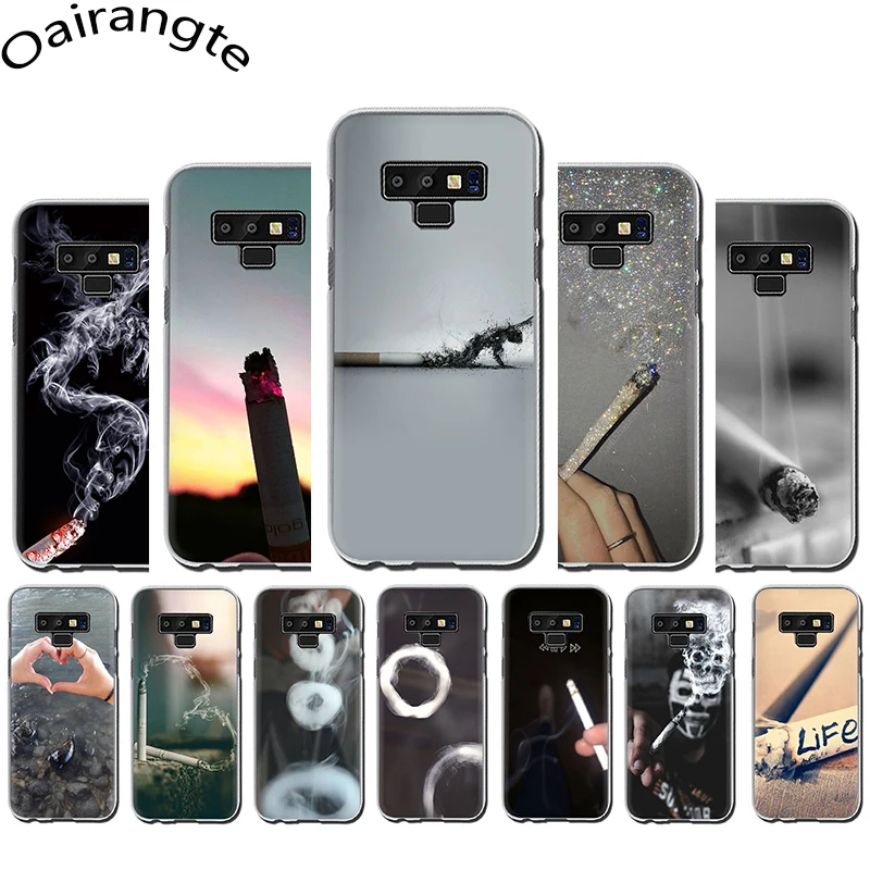 

cigarette Unique Design Hard Phone Case for Samsung A3 A5 A6 A8 Plus A7 A9 A10s 20s 30s 40s 50s 70