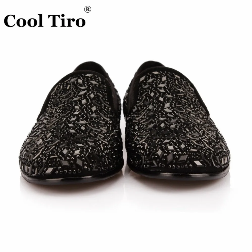 Diamonds Strass Loafers Men Moccasins (2)