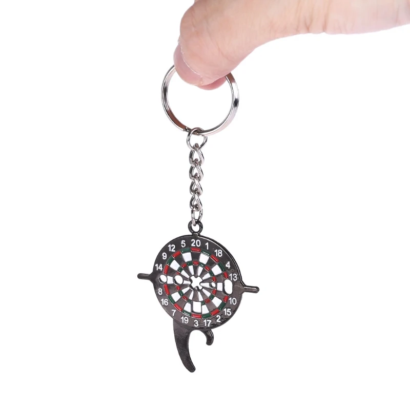 Keychain Dart Wrench Tool Tighten Darts Shafts Beer Bottle Opener Indoor Game