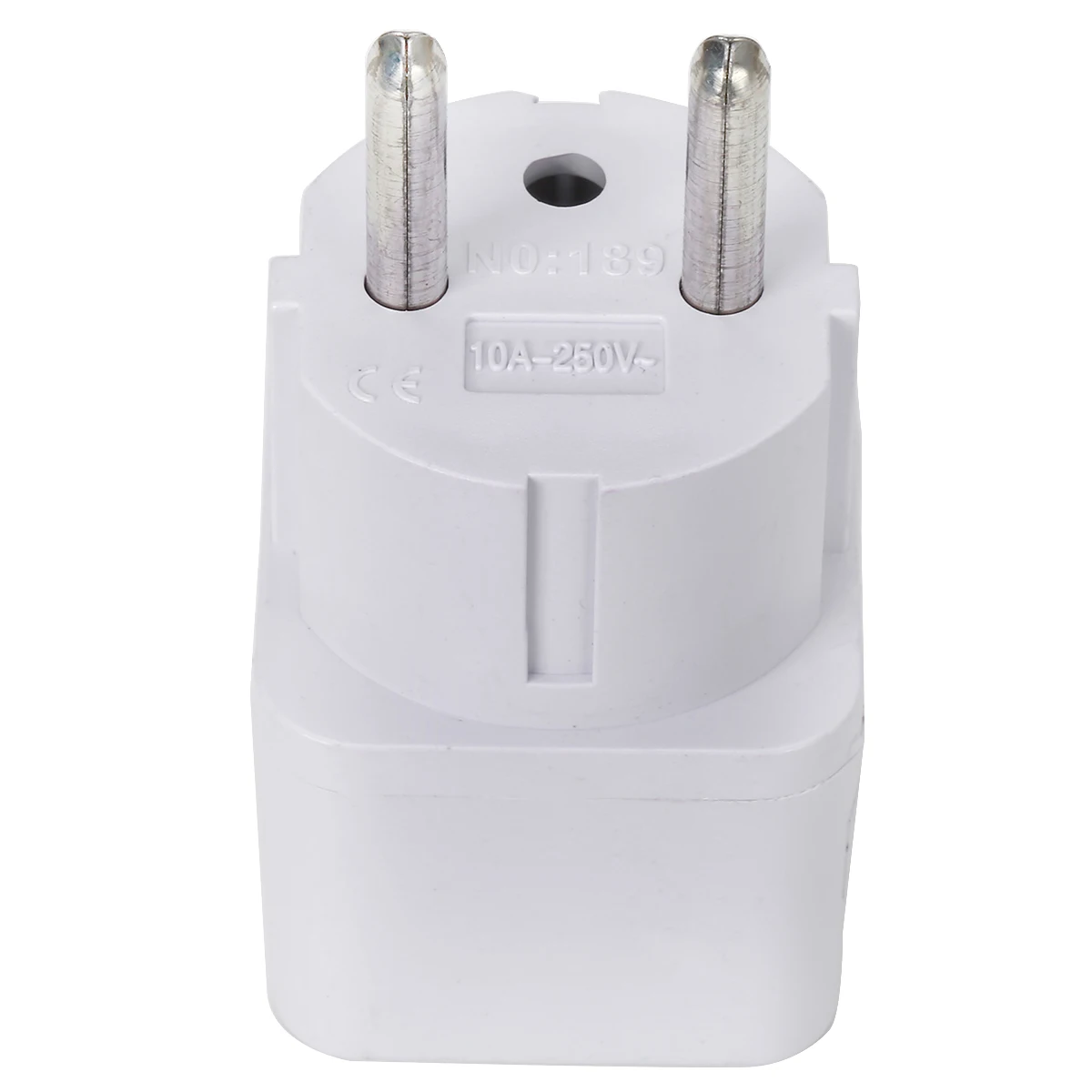 New Protable Travel Converter White High Quality UK US AU To EU European Charger Power Socket Plug Adapter Converters