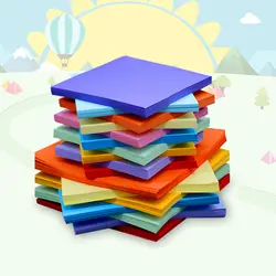 600 листов квадратная бумага Оригами двухсторонняя цветная бумага ремесло художественная бумага для детской школы детей DIY рукоделие