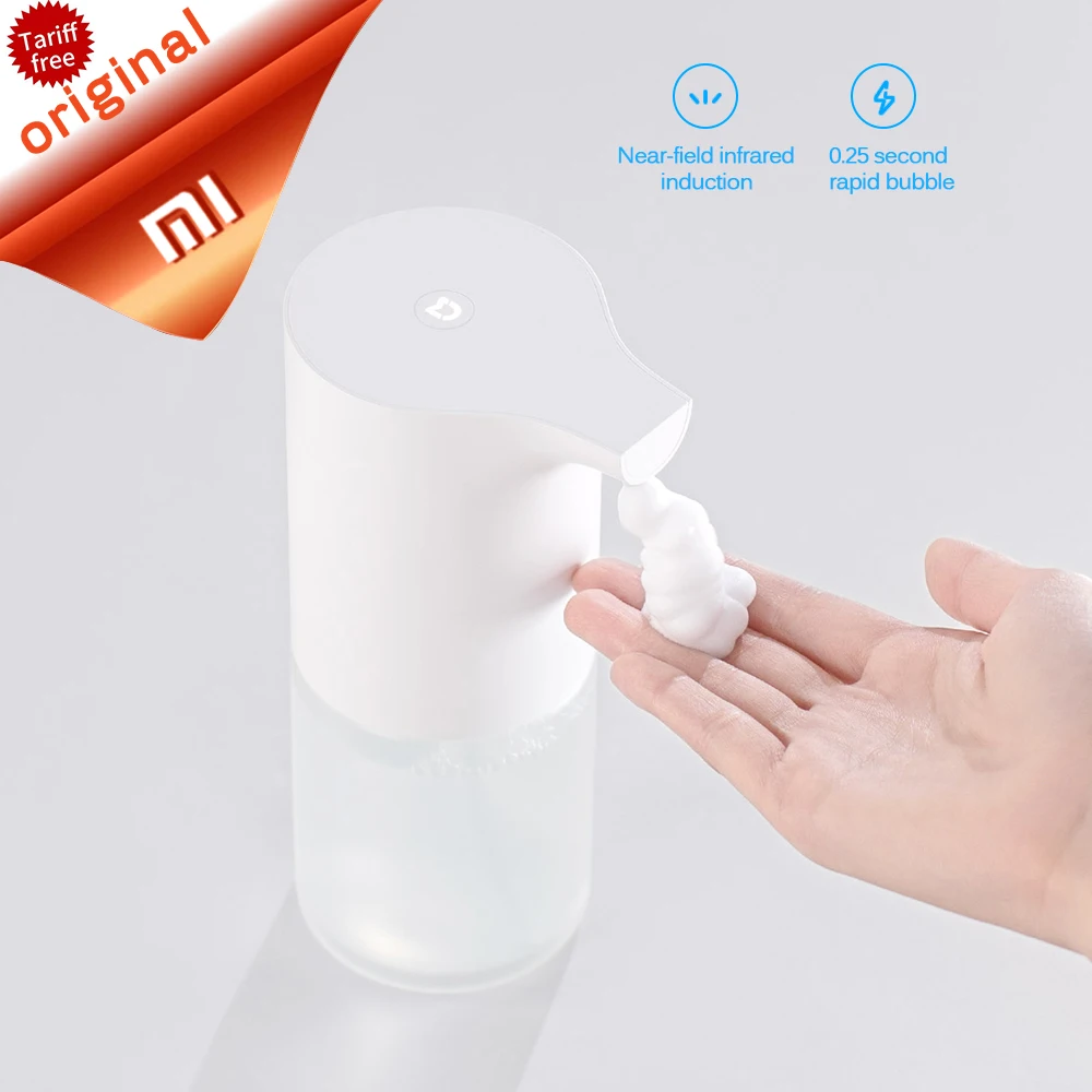 

Original Xiaomi Mijia Automatic Foaming Hand Washer Soap 0.25s Infrared Sensor Portable Wash Hands Cleaner Xiaomi Smart Home