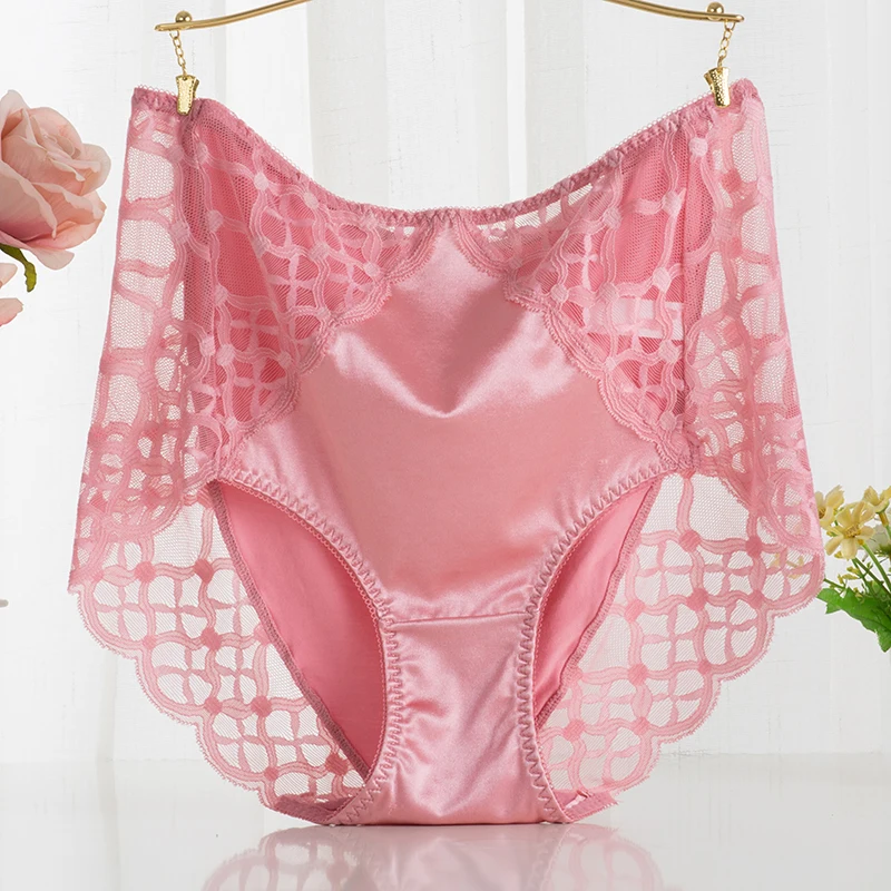 big women in satin panties