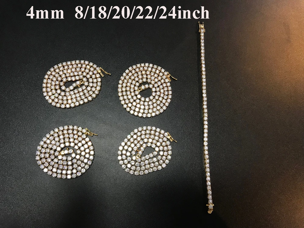 4mm gold set