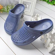 Летние Для женщин сад Тапочки пляжные сандалии eva для Для женщин слипоны Повседневное Водонепроницаемый Мягкая обувь Прямая ME425