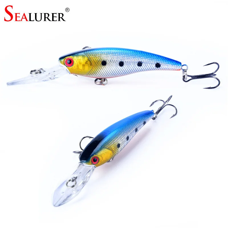 Brand 8g 9cm Lifelike Hard Fishing Minnow Lure Artificial Wobbler Fishing Bait Wobbler Floating Japan Carp Pesca Crankbait