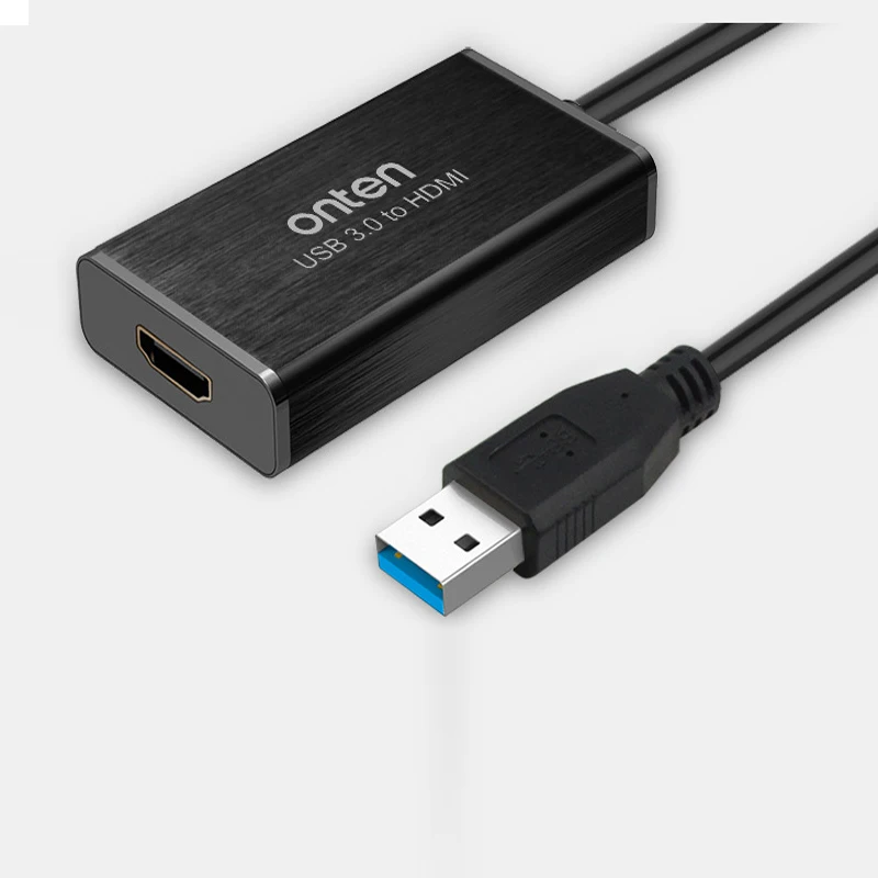  USB 3.0 a HDMI Display Adapter Scheda Video Esterna Multi Monitor Adapter HD 1080p Uscita Video con