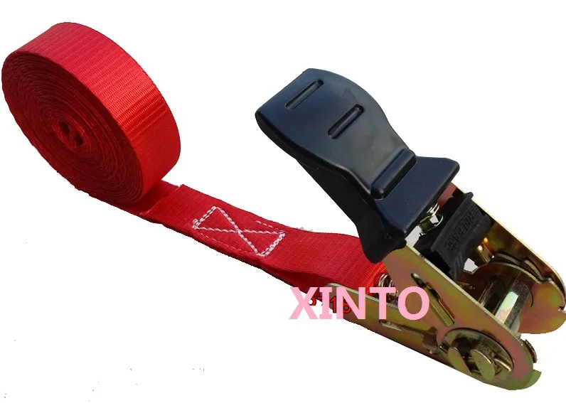 25MM,1",800KGX11M 15M without hook, ratchet tie down cargo lashing