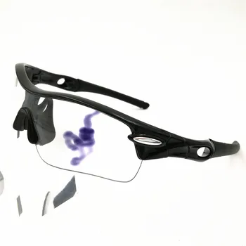 

Photochromic Cycling glasses Polarized Discoloration Goggles Bicycle Bike Sunglasses MTB 5 Lens Eyewear Auto change