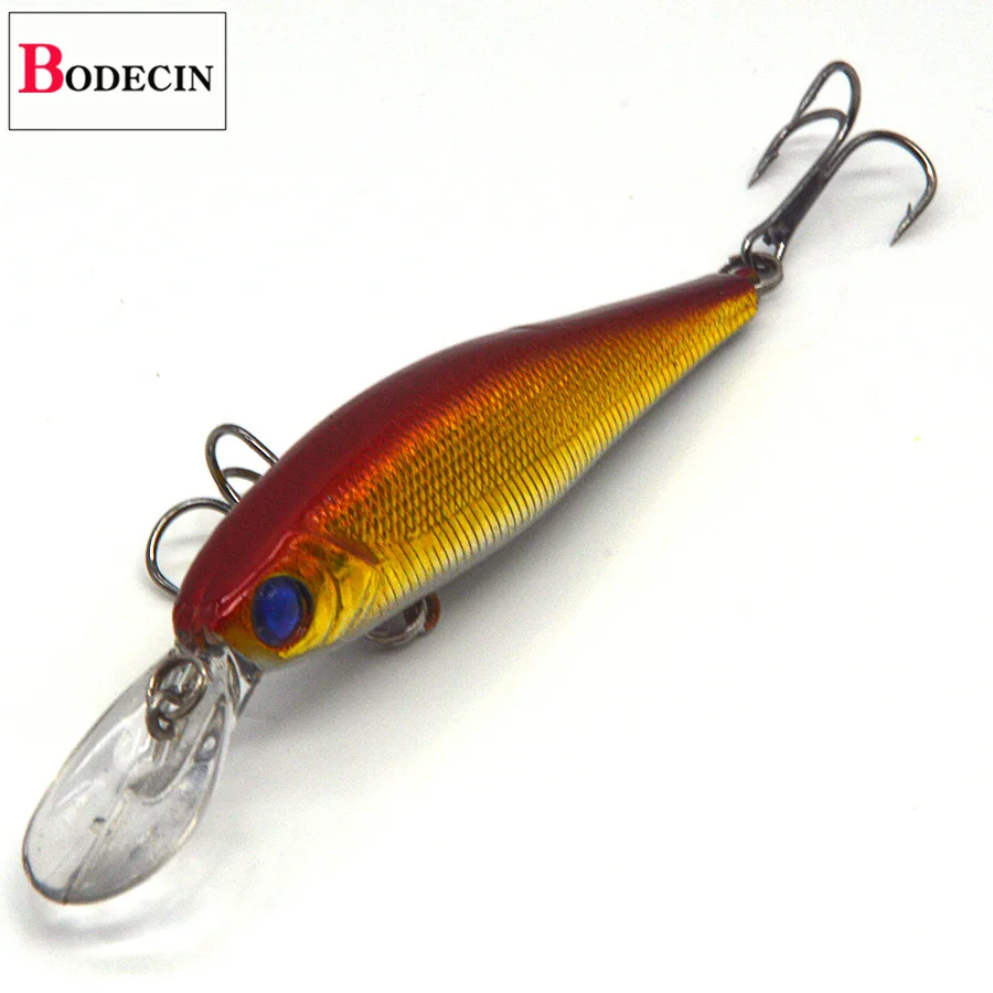8PCS Artificial Lures For Fishing Supplies China Peche Minnow Wobbler Trolling Trolls Sea Fishing Tackle Plastics Trout Baits (6)