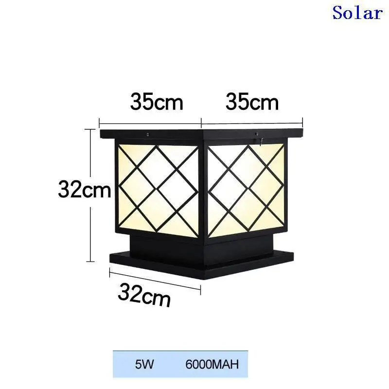 Number 3 Iluminador лампа ворота Led Terraza Y Jardin Decoracion светильник Exterieur открытый светильник ing Солнечный сад пейзаж светильник - Испускаемый цвет: Number 3