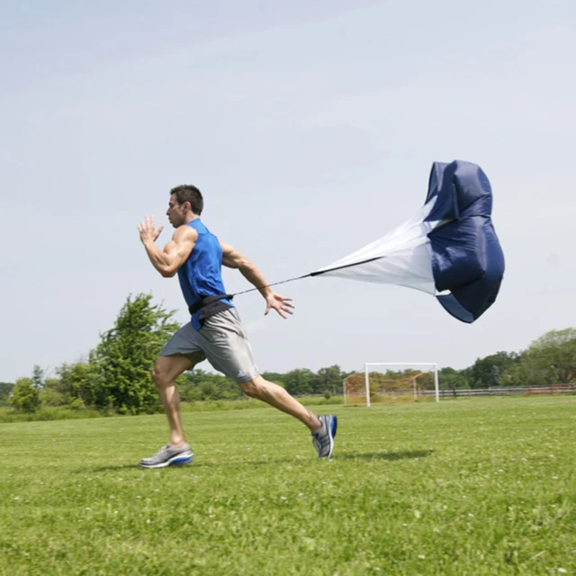 Running speed training, speed exercise resistance parachute