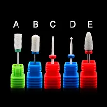 Керамический сверло для ногтей Электрический маникюр машина аксессуары Электрический Маникюр Cutter Пилочки для ногтей nail Art инструменты