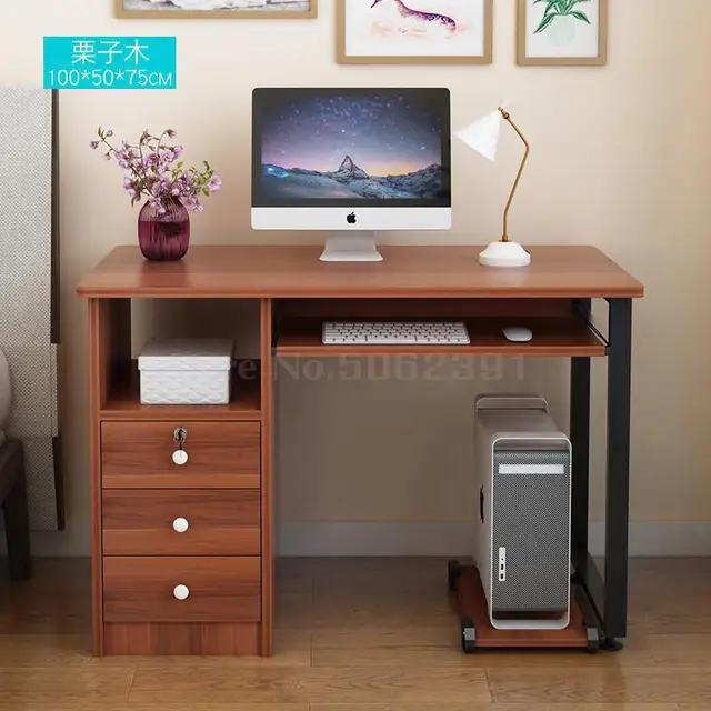 desk with draw