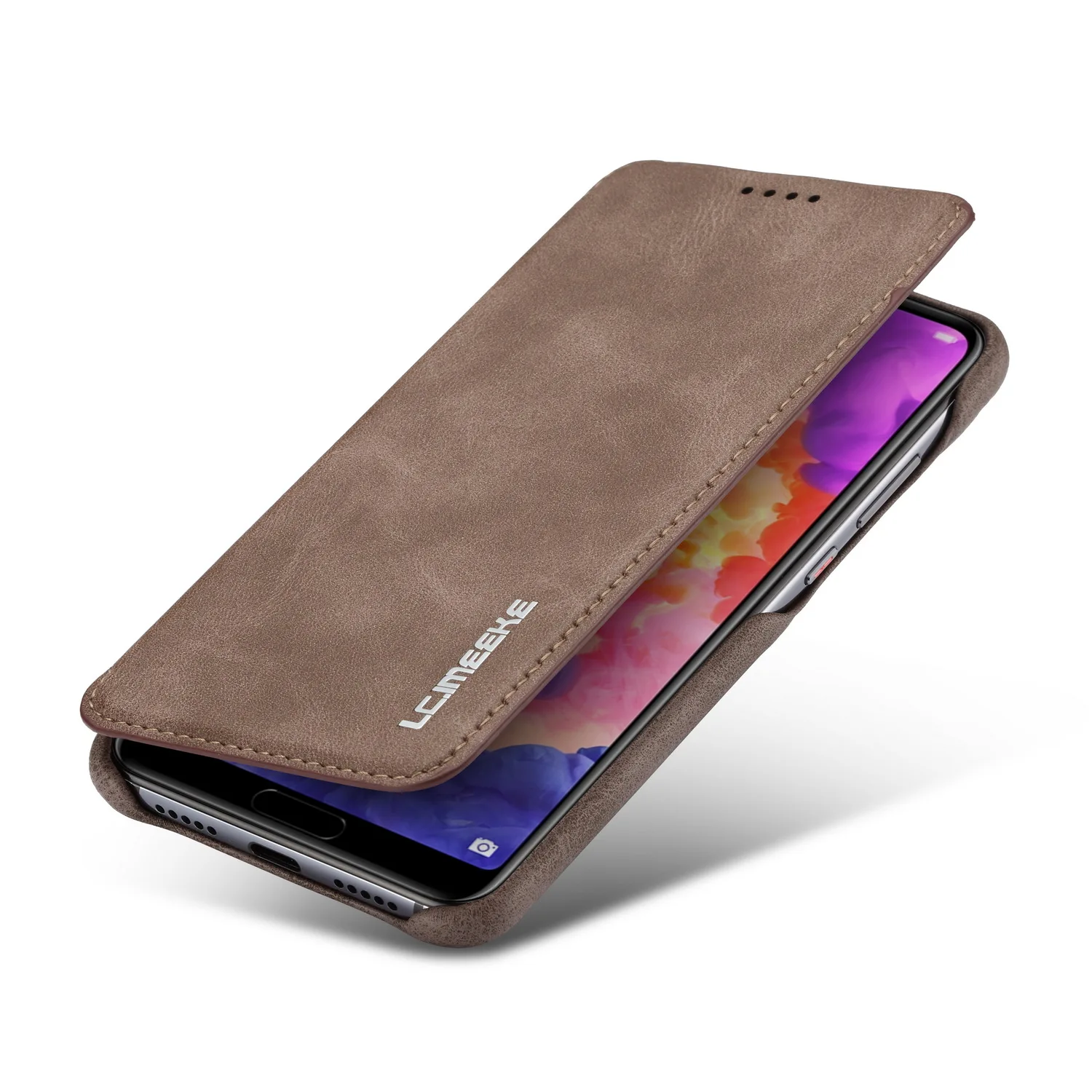 Fundas para Huawei P20 Pro estuche de Libro de lujo de cuero cartera Flip caso de la cubierta para Huawei P20 Pro pouzdro titular de la tarjeta de Coque