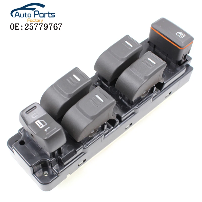 Interior Switches Power Window Master Switch 25779767 For