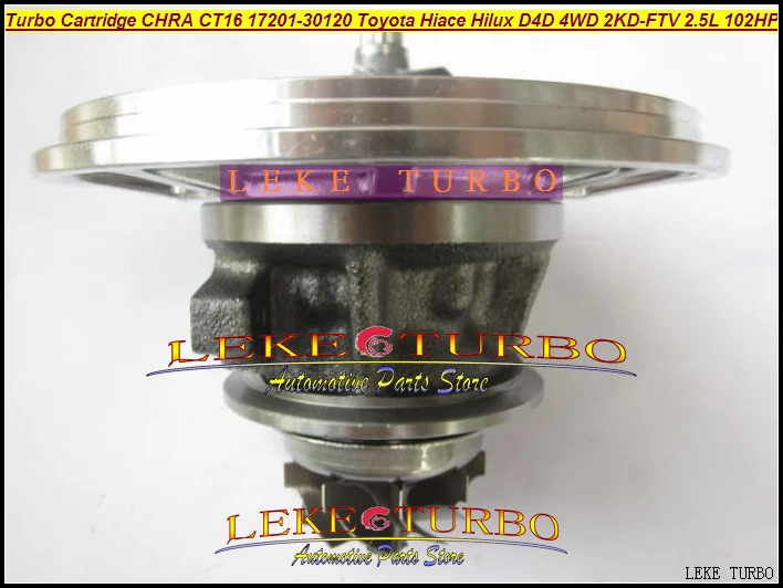 Турбо картридж CHRA Core CT16 17201-30120 масло турбонагнетатель для тoyota Hiace Hilux Hi-lux D4D 2KD-FTV 2KD 2kdftv 2.5L