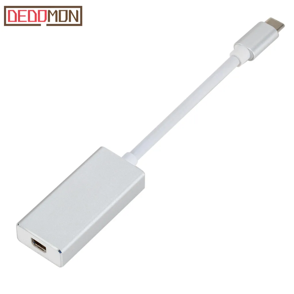 

Type C to Mini DisplayPort DP USB Adapter C 3.1 Support 4K HDTV Converter Male to Female For Macbook Projector-Type C Cable