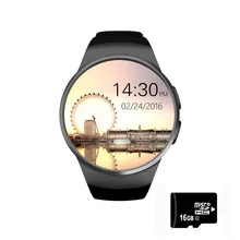 Bluetooth KW18 Smart Watch Connected WristWatch for Samsung HTC Huawei LG Xiaomi Android Smartphones Support Sync Call Messager