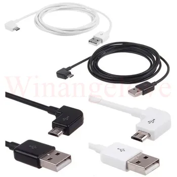 

2A Fast Charger Cord 90 Degree Right Angle right Micro USB Data Sync Charging Wire for Samsung s6 s7
