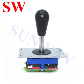 

1PC Oval ball top ZIPPY Joystick Long /Short shaft with Microswitches Arcade joystick 2/4/ 8 way restrictor for Arcade machine