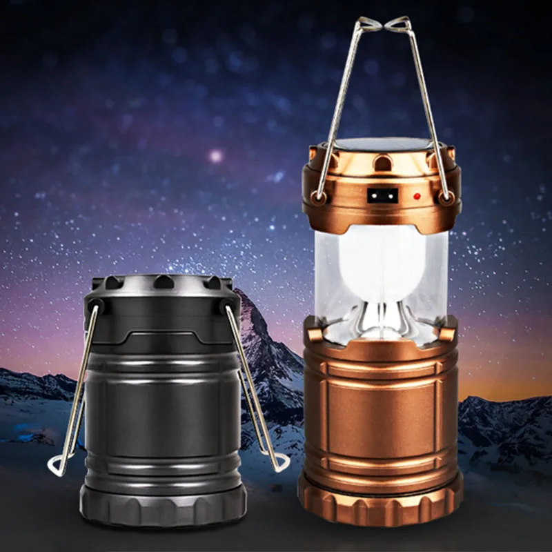 Bright Night Light Portable LED Camping Lantern Torch for Hiking