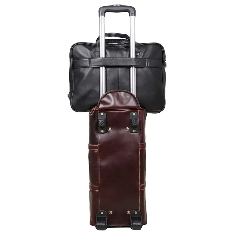 Luufan высшего класса модные мужские сумки из натуральной кожи Бизнес сумки 1" 17 дюймов портфель для путешествий ноутбук Laptop персональный компьютер сумки из натуральной коровьей кожи