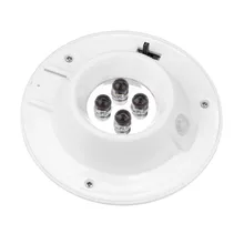 4 светодиодный солнечный водосточный свет открытый/сад/ярд/стена/забор/лампа для дорожек