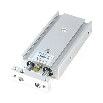 

Pneumatic 10mm Bore 35mm Length Stroke Dual Rod Shaft Air Cylinder