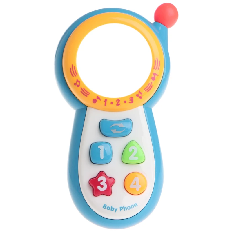 Детский обучающий музыкальный звук сотовый телефон обучающая Мобильная игрушка телефон MAR1_30