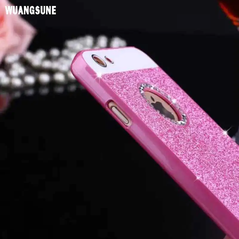

Bling Bling Fashion For apple iphone4 4S 5 5S SE 6 6S Plus Shinning Case Glitter Protector Cell Phone Back Cover Cell phone sets