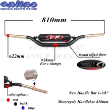 810 мм новая рукоятка 28 мм 1-1/" мини велосипед мотоцикл для мотокросса руль 810 мм Универсальный Мотоцикл Байк