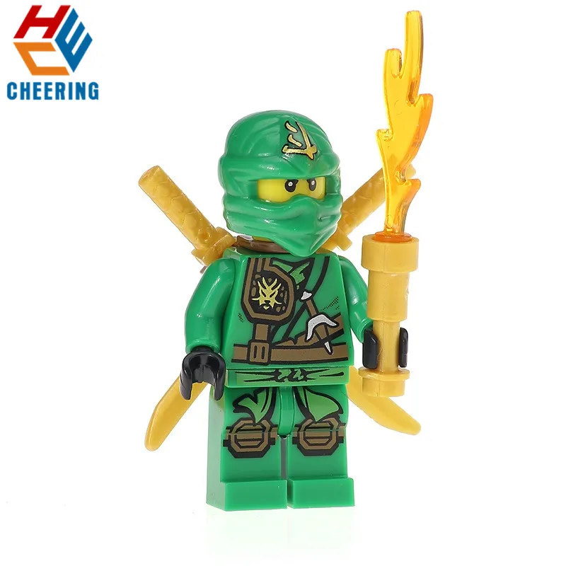 Одиночная строительных блоков Красивая Джей Коул Lloyd Nya Skylor Zane Pythor Garmadon подарочные фигурки Кирпичи игрушки для детей X0118