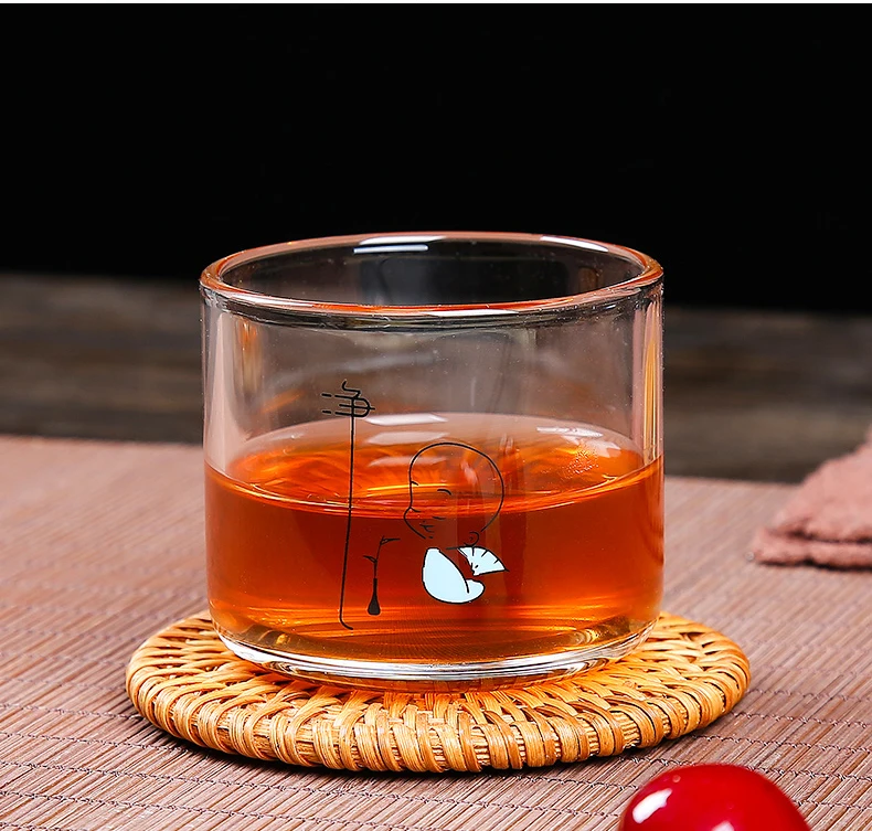 TANGPIN термостойкие монах стекло чашка для чая прозрачных чайная чашка стекла кофе кунг-фу чашка 100 мл