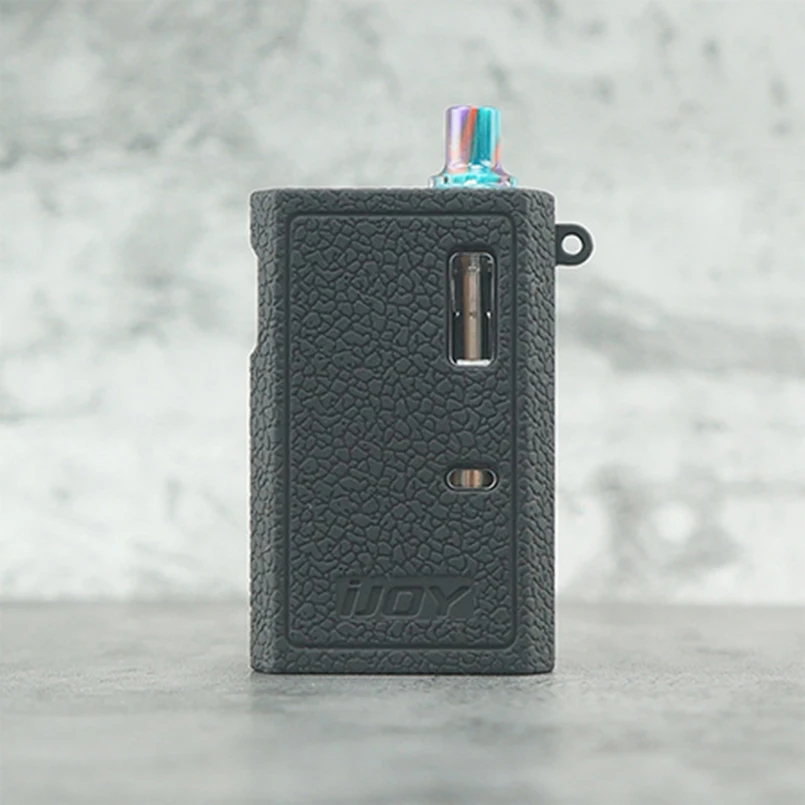 

Texture cover Case for IJOY MERCURY RESIN 12W AIO POD Shield vape Rubber Silicone Skin Warp Sleeve Modshield gel