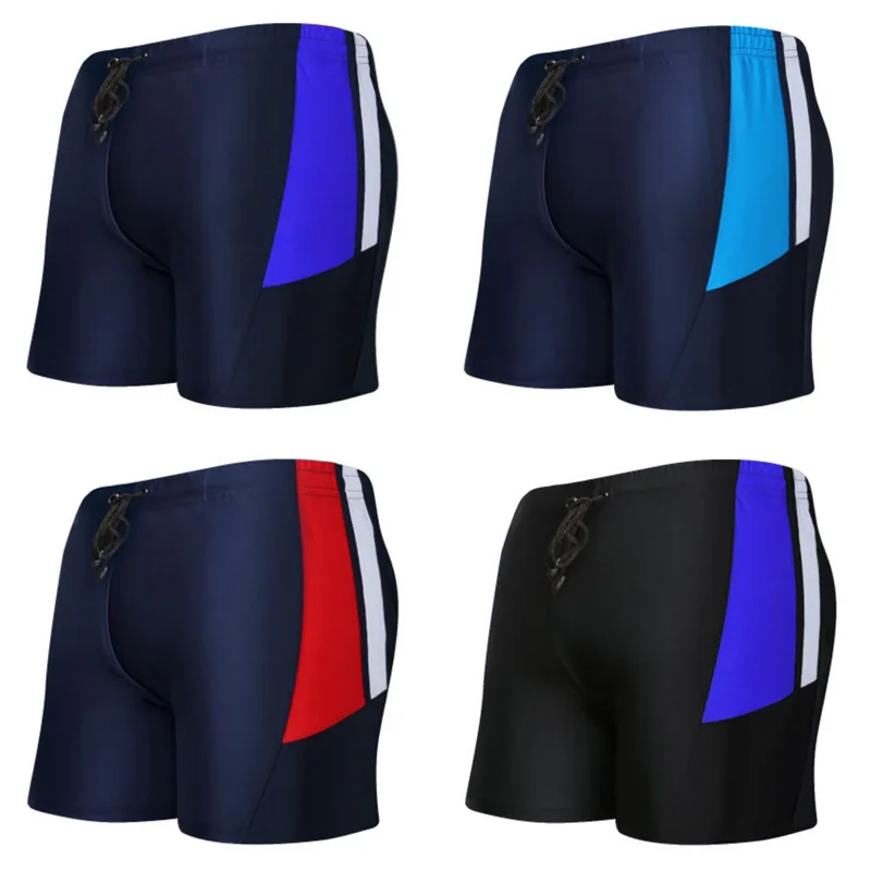 Swimwear Men Sexy Training Mens Quick Dry Briefs Plus Size Loose Comfortable Swimming Suit Trunks Beach Wear Direct Marketing | Спорт и