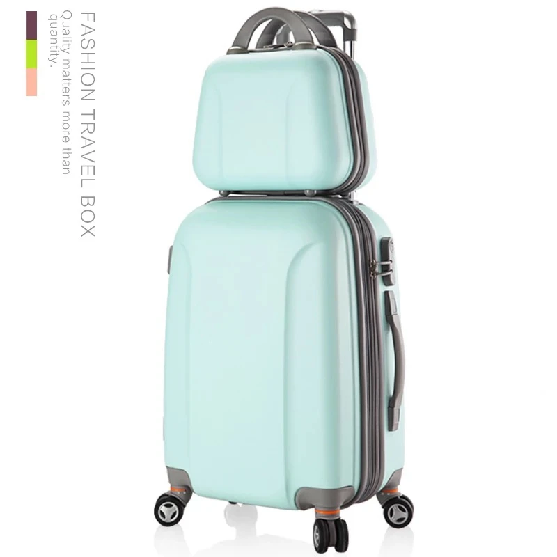 Color : Red Runtongshanghang Business Aluminum Frame Trolley case Male Suitcase Female Suitcase Student Box Universal Wheel 26 inch 
