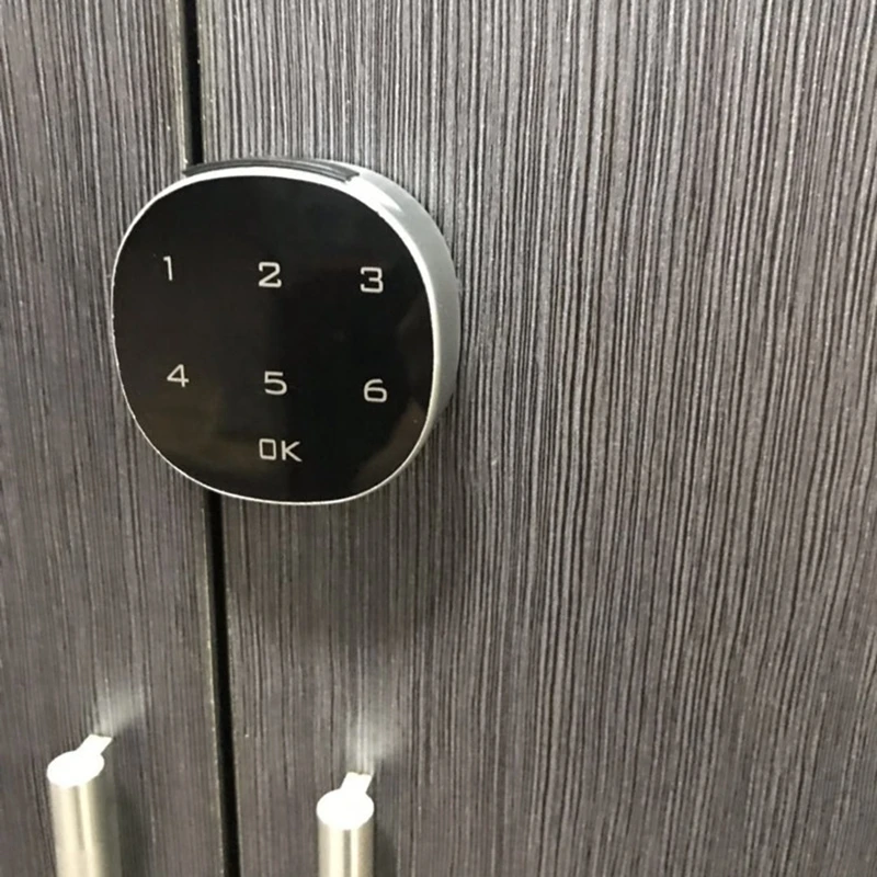 Touch Screen Digital Smart Electronic Password Lock Security Lock Wood Cabinet Keypad Drawer Office Digital Electronic Lock