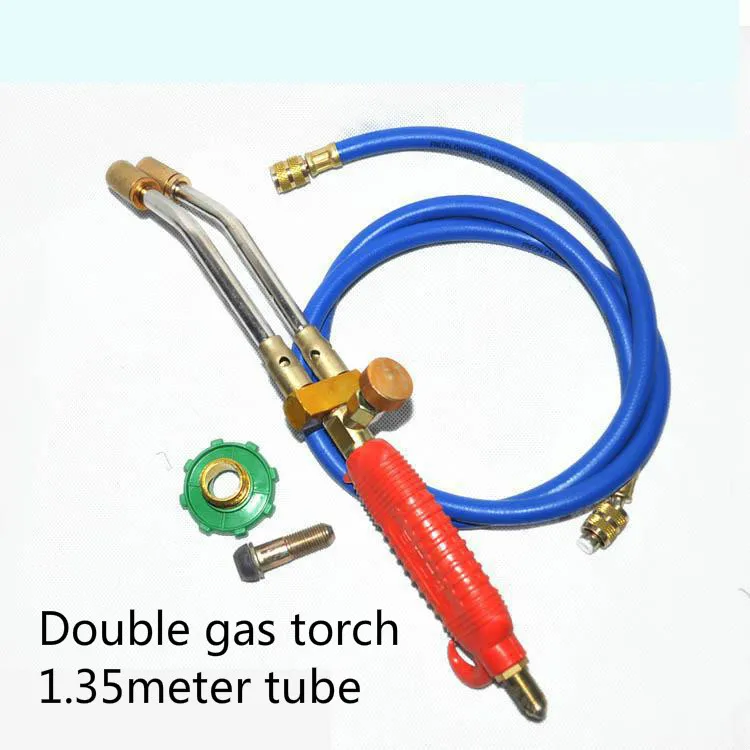 Refrigeration Tools Liquefied Gas Gun torch Double Head Welding torchin Welding Torches from