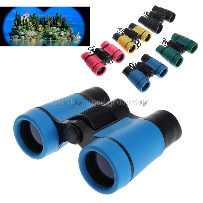 

4x30 kids binoculars eyepiece Plastic Children Binoculars Telescope For Kids Outdoor Games Toys Compact N21 dropship